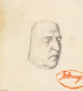 Male Head 2 by George Romney